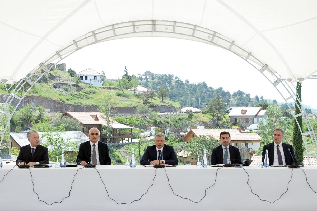 Əlaqələndirmə Qərargahı Laçın şəhərində növbəti dəfə TOPLANDI - FOTO