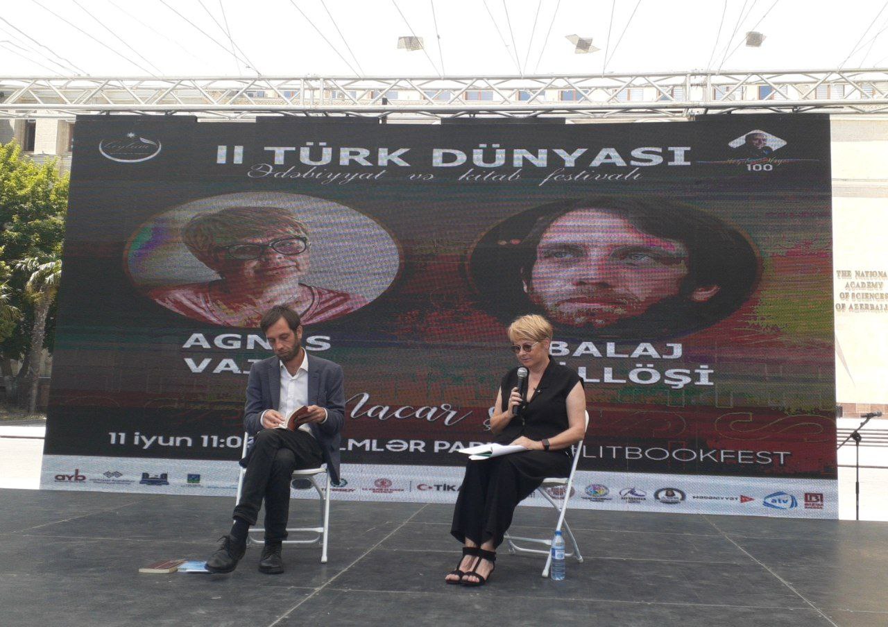 Kitab festivalının 7-ci günü Macar ədəbiyyatına həsr olunub - FOTO