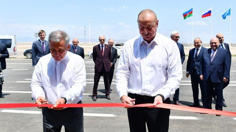 İlham Əliyev və Tatarıstan Rəisi “Avto Lizinq Azərbaycan” MMC-nin açılışında iştirak edib - FOTO/VİDEO