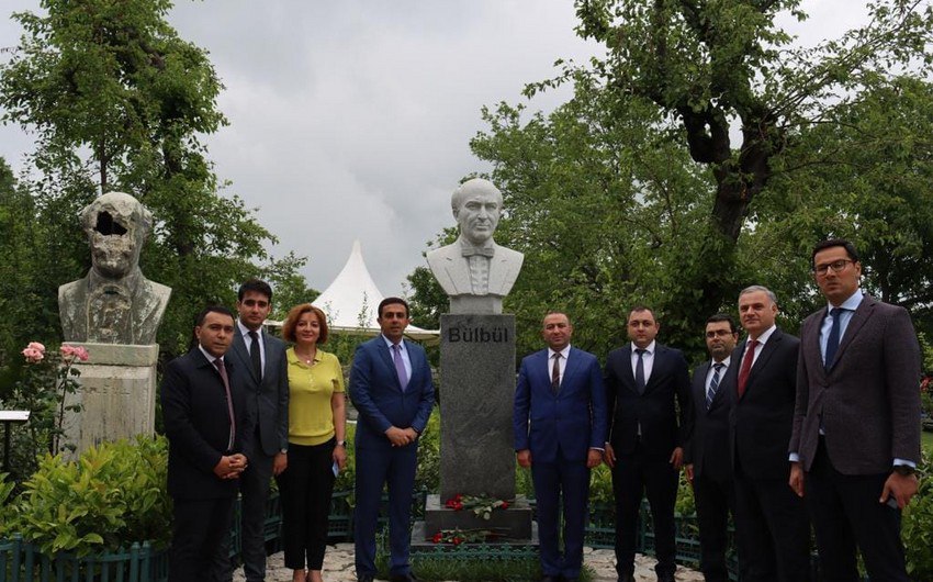 Şuşada Bülbülün xatirəsi anıldı - FOTO