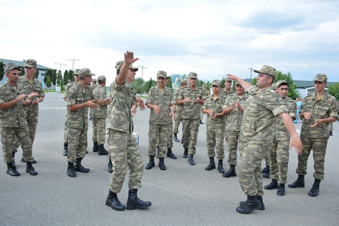 Tərtərdə yerləşən N saylı hərbi hissədə bayram tədbiri keçirilib - FOTO