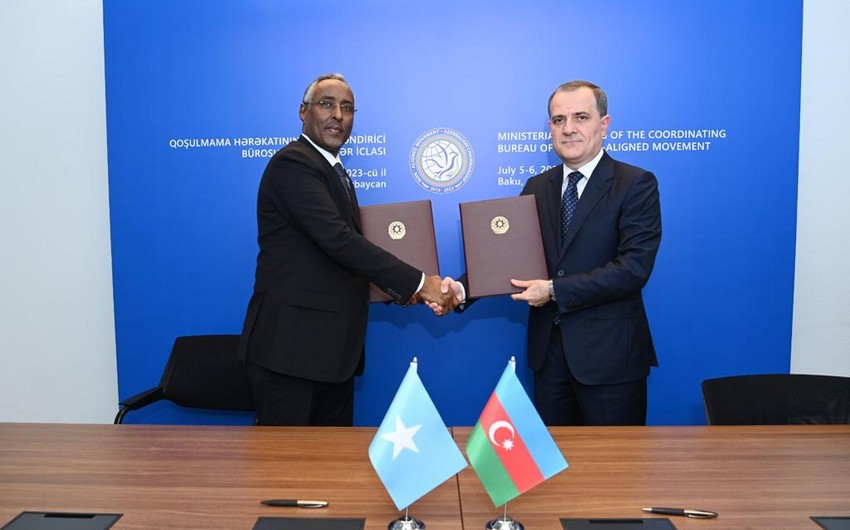 Azərbaycanla Somali arasında əməkdaşlığa dair fikir mübadiləsi aparılıb