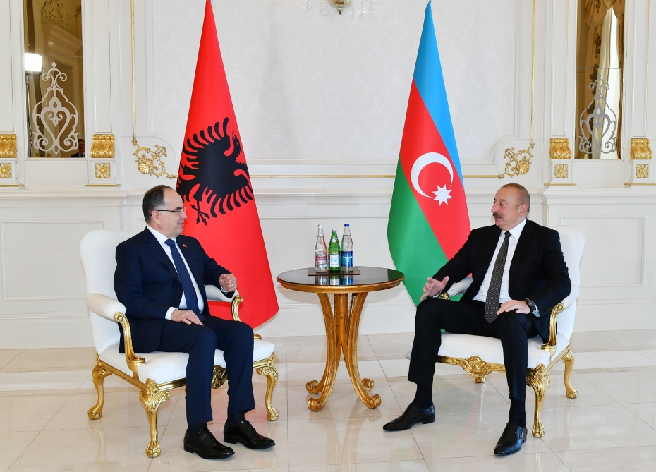 Azərbaycan və Albaniya prezidentlərinin təkbətək görüşü KEÇİRİLDİ - FOTO/VİDEO