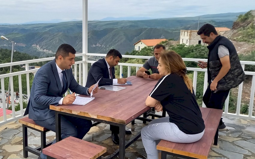 Laçına köçürülən ailələrin məşğulluğunun təminatı ilə bağlı işlərə BAŞLANILDI - FOTO 