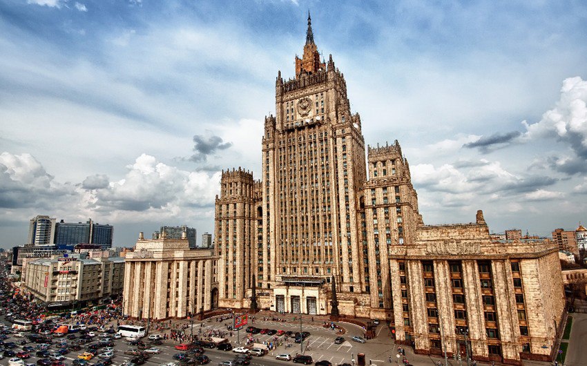 “Moskvaya dron hücumu beynəlxalq terrorizm aktıdır” - Rusiya XİN