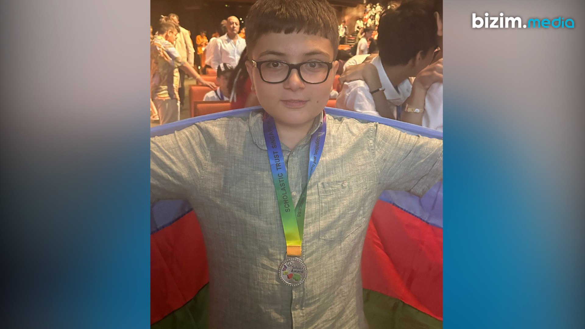 13 yaşlı həmyerlimiz beynəlxalq olimpiadada gümüş medal QAZANDI – FOTO  