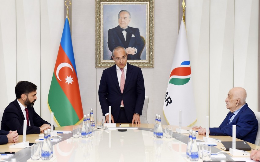 SOCAR-a yeni təyin olunan vitse-prezidentlərlə görüş KEÇİRİLİB - FOTO