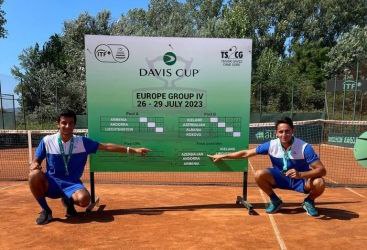Tennisçilərimiz Ermənistan komandasını MƏĞLUB ETDİLƏR - FOTO