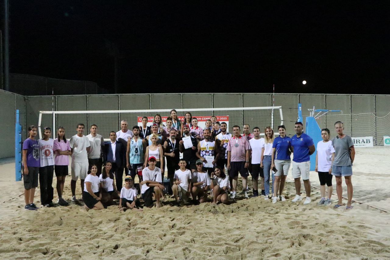 Çimərlik voleybolu üzrə Azərbaycan çempionatında FİNAL – FOTO  