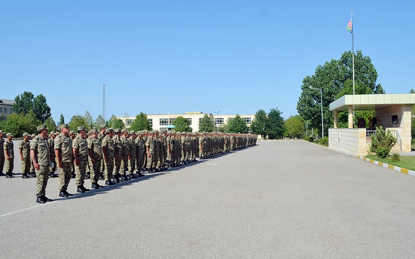 Hərbçilərimizin döyüş hazırlığı yoxlanıldı - FOTO