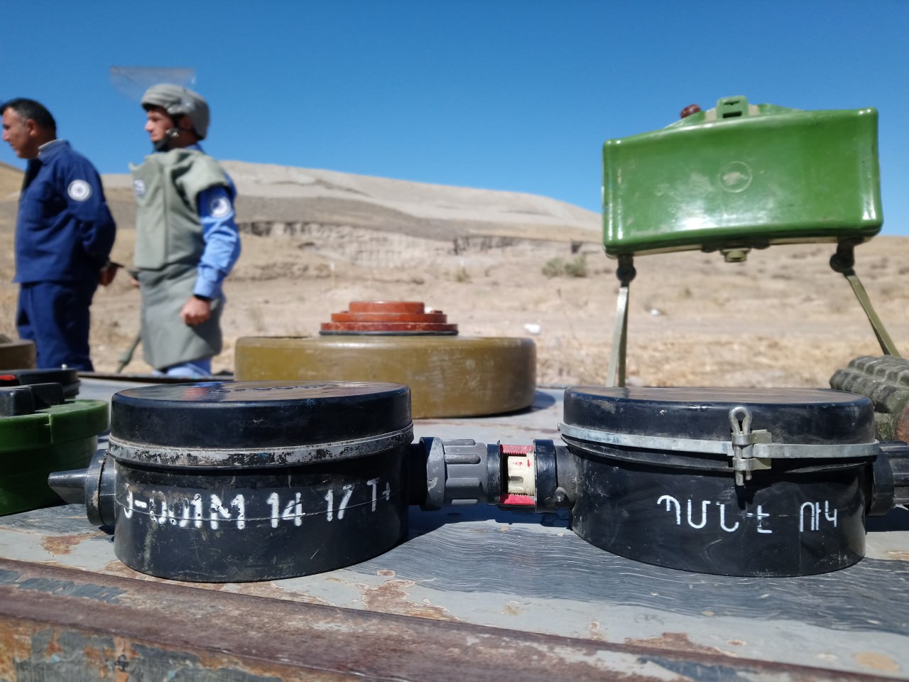 Ermənistan Rusiyanı mina ilə təmin edir - FOTOFAKT
