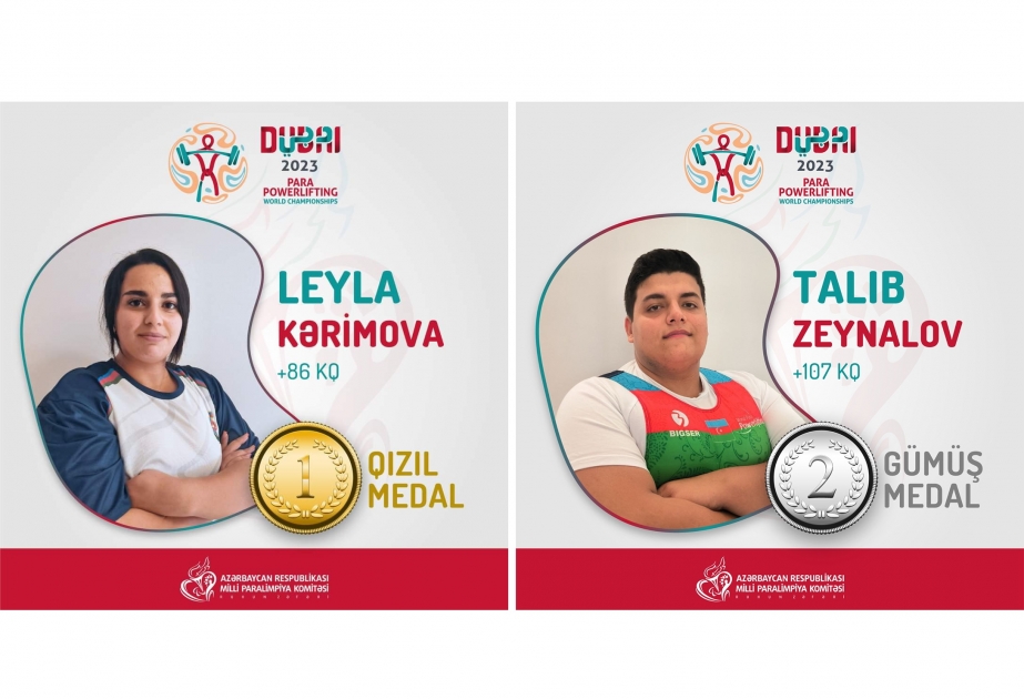 İdmançılarımız Avropa rekordunu yeniləyərək medallar qazanıb