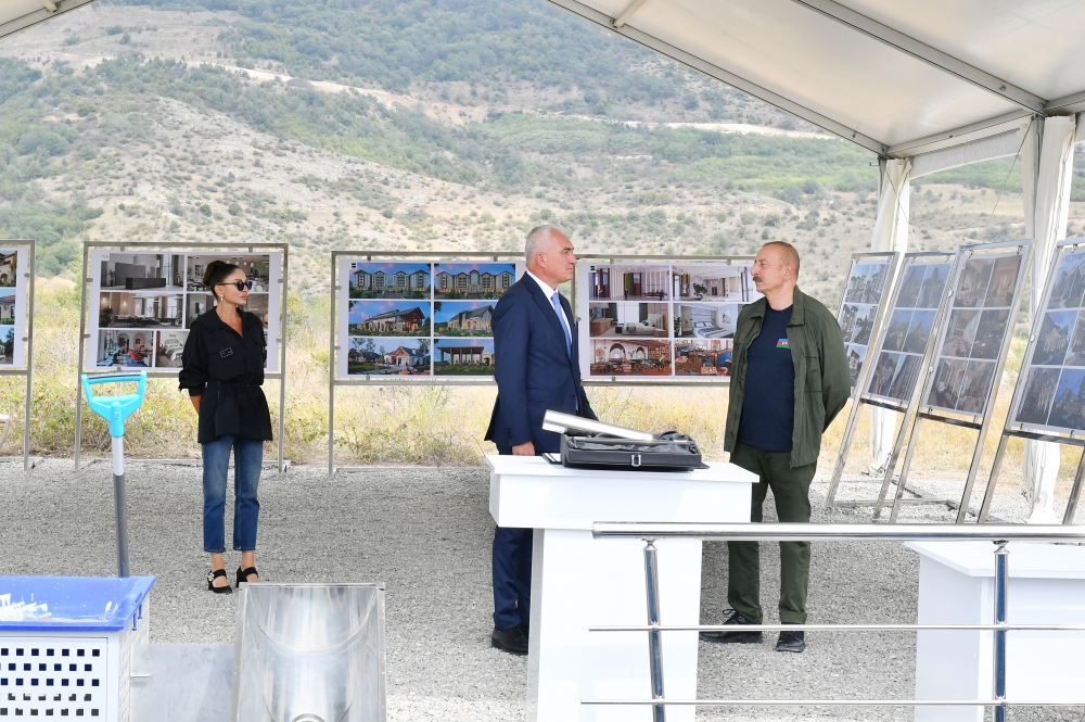 Laçında mehmanxana kompleksinin təməli qoyulub - FOTO