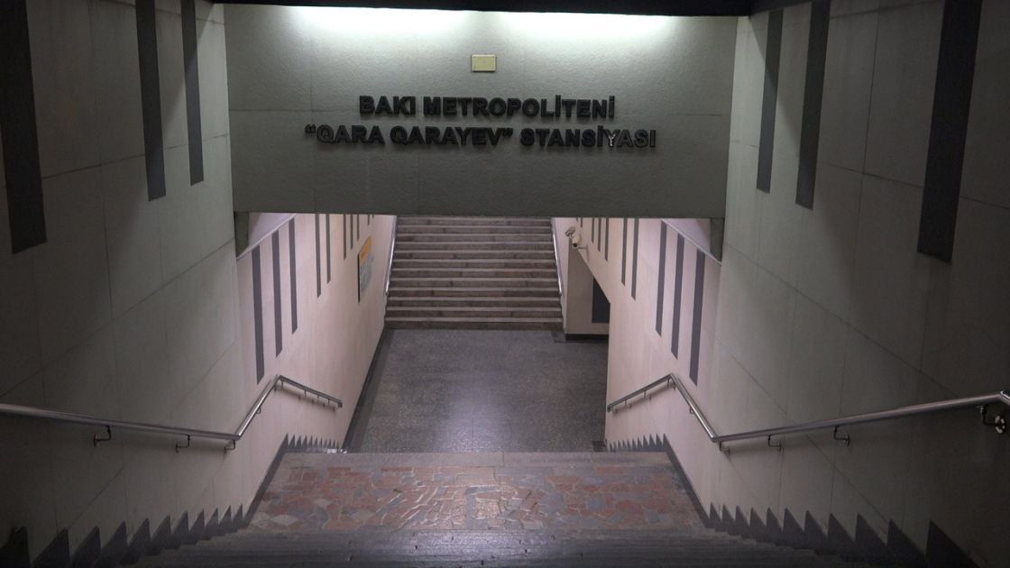 Metronun “Qara Qarayev” stansiyasında təlim keçirildi - FOTO 