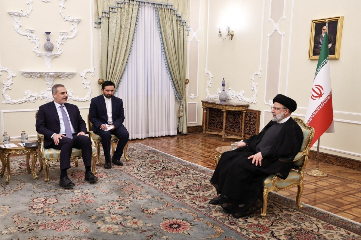 Hakan Fidan İran prezidenti ilə görüşdü