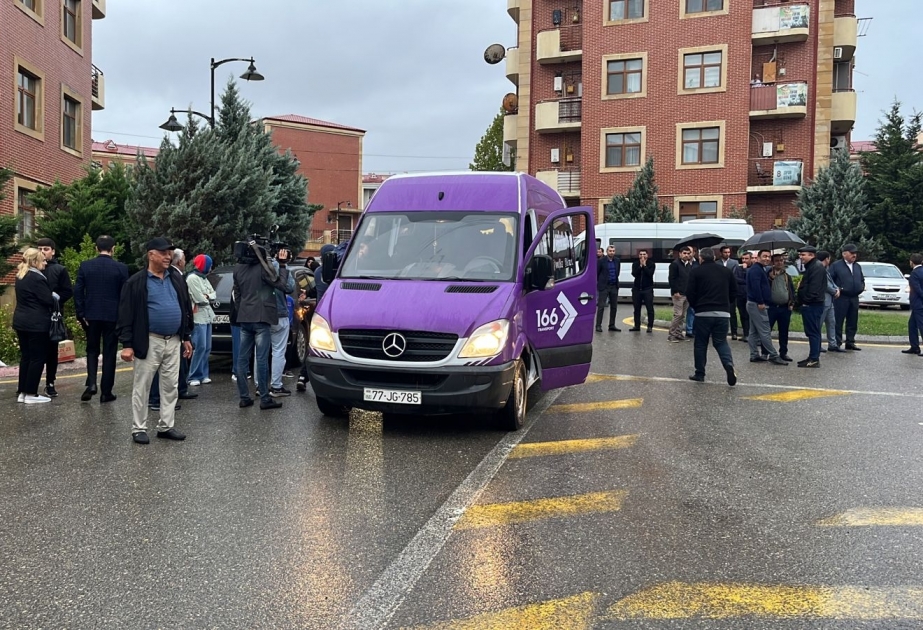 Ağalı kəndinə növbəti köç karvanı yola salındı - FOTO/VİDEO