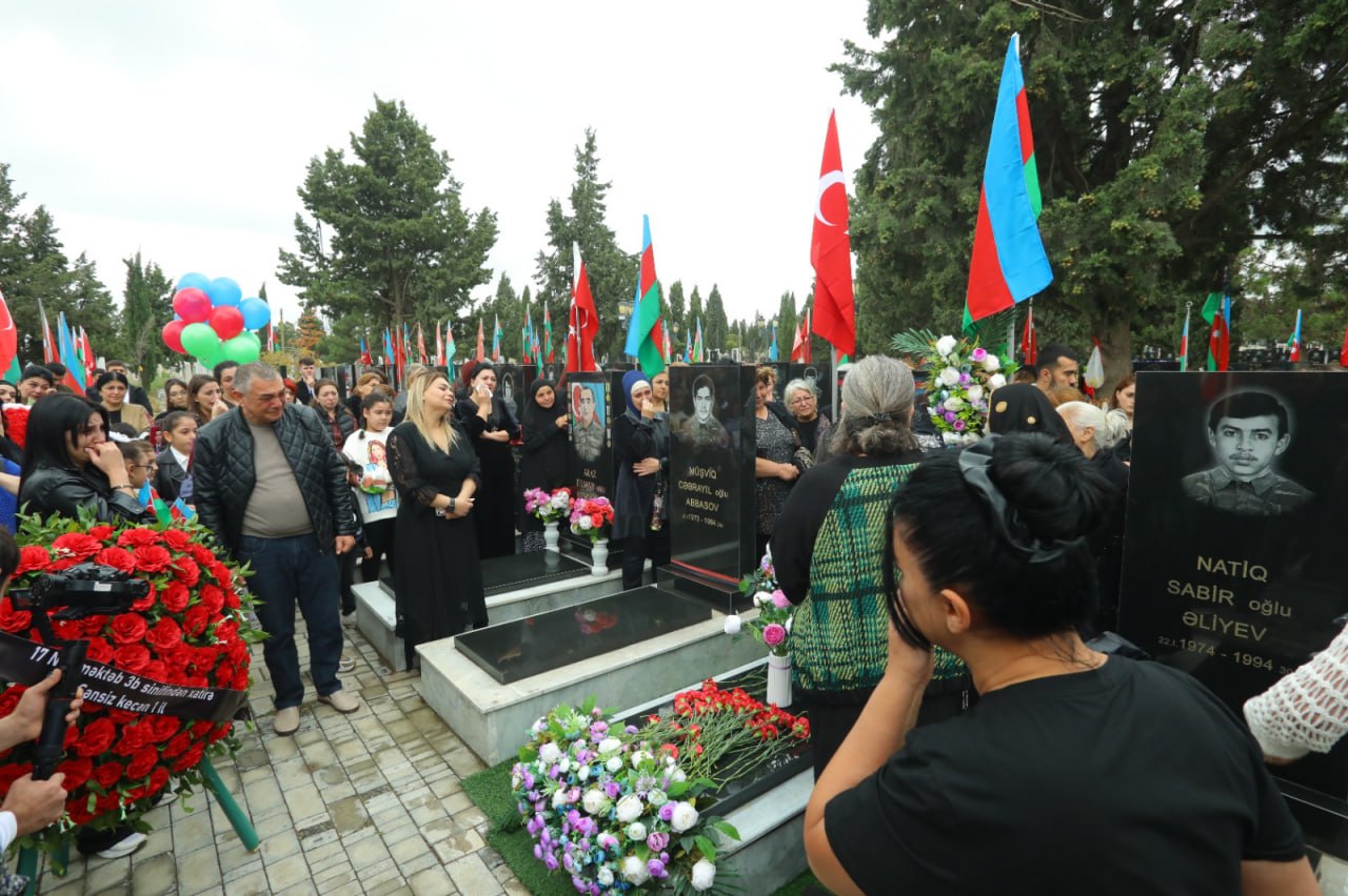 Şəhid leytenant Erkin Hüseynovun il dönümüdür - FOTO 