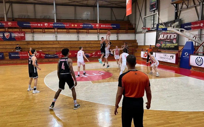 Basketbolçularımız  Serbiyada “Srvena Zvezda”ya qalib gəldi