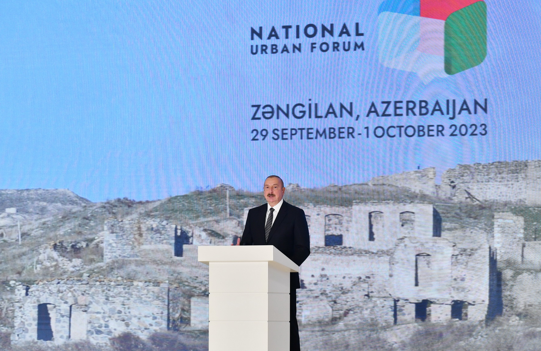 Azərbaycan Prezidenti: “Zəngilanı mühüm nəqliyyat qovşağı hesab edirik”