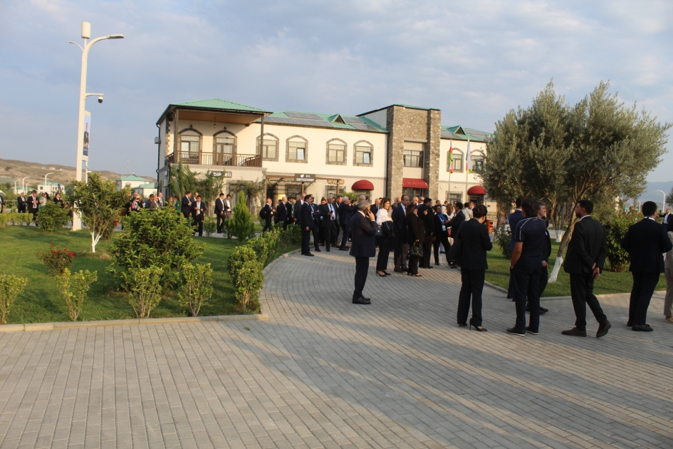 Şəhərsalma Forumunun iştirakçıları Ağalıda - FOTO