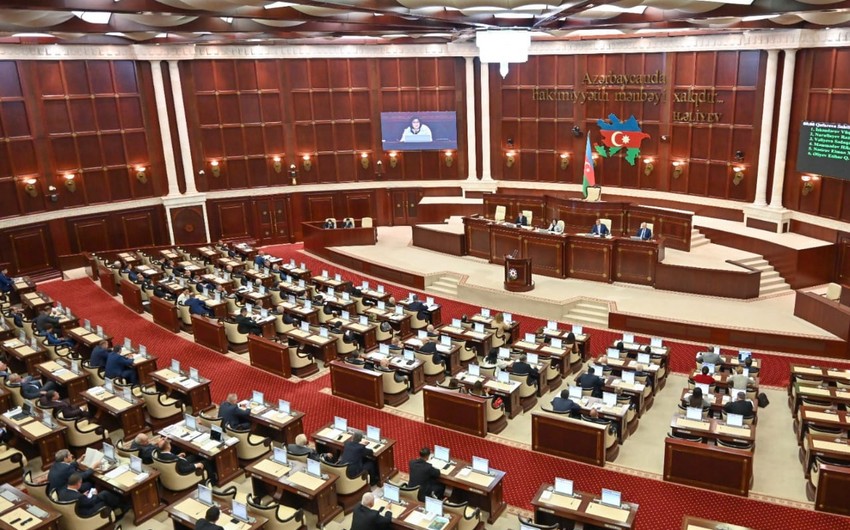 Bu gün Milli Məclisin ilk plenar iclası keçiriləcək