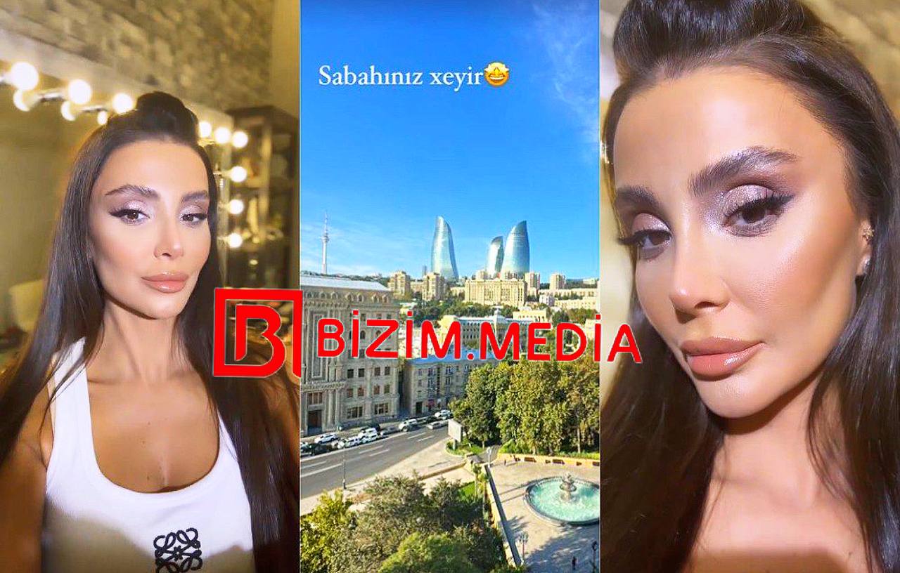 Özge Ulusoy növbəti dəfə Bakının qonağı oldu - FOTO/VİDEO