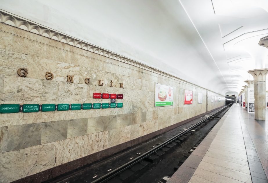Metronun “Gənclik” stansiyasının iş rejimində dəyişiklik OLACAQ 