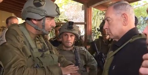 Benyamin Netanyahu quru əməliyyatlarına hazırlaşan orduya BAŞ ÇƏKİB - VİDEO 