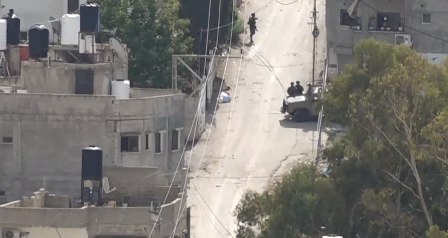 İsrail polisi İordanın qərbindəki qaçqın düşərgəsinə basqın edib - VİDEO 