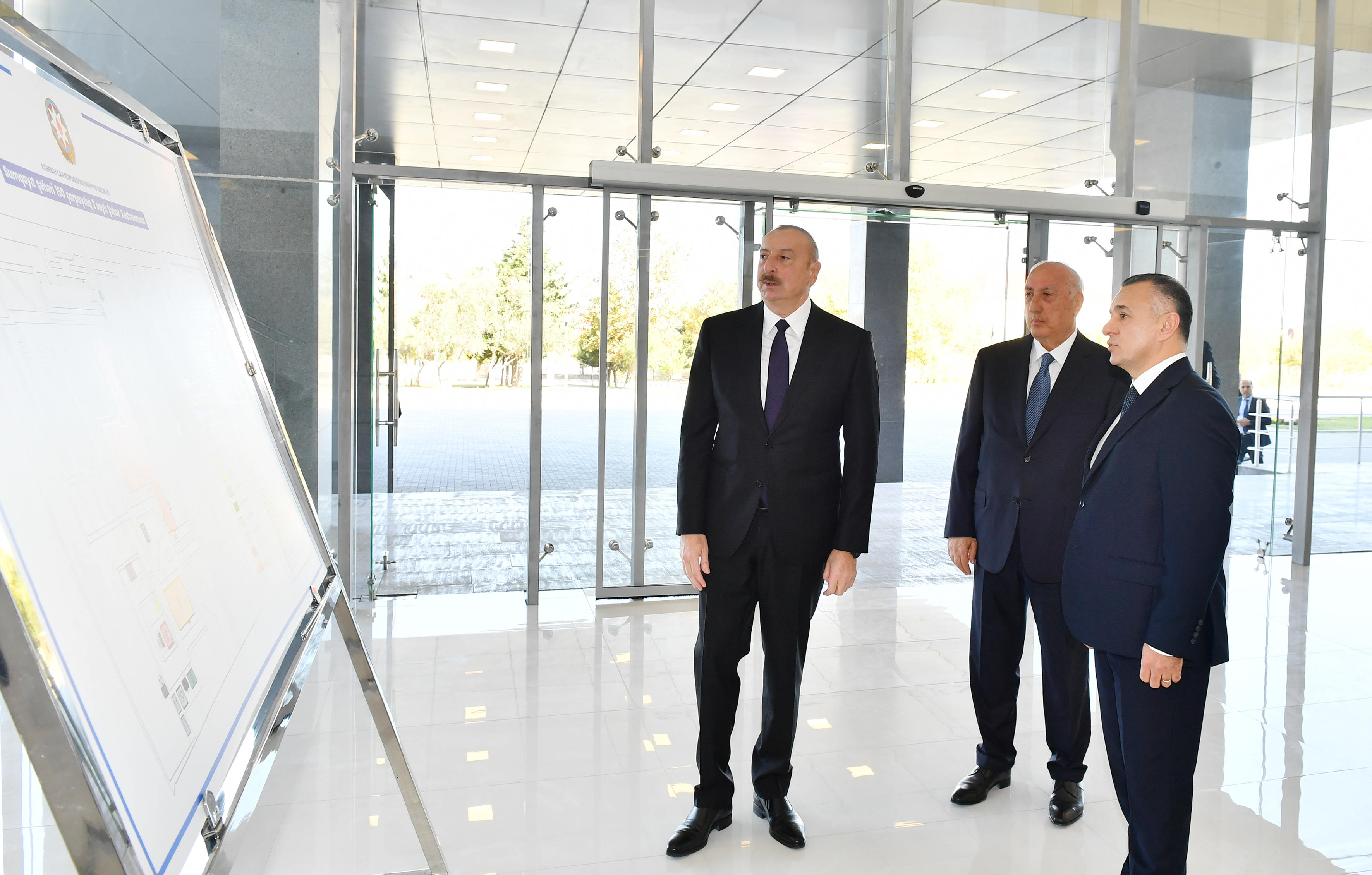 Prezident 2 saylı Sumqayıt Şəhər Xəstəxanasının yeni binasının AÇILIŞINDA – FOTO  