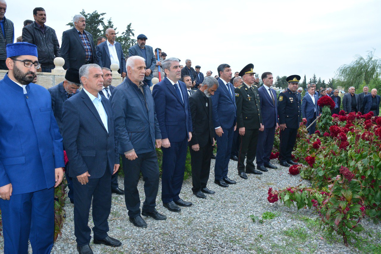 Göyçayda şəhid İntizam Qaçayevin anım günü keçirilib - FOTO 