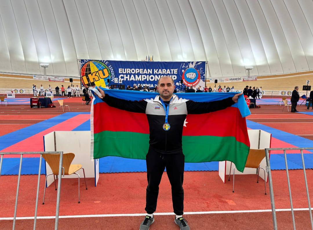 Qarabağda Bərpa, Tikinti və İdarəetmə xidmətinin əməkdaşı karate üzrə Avropa üçüncüsü oldu