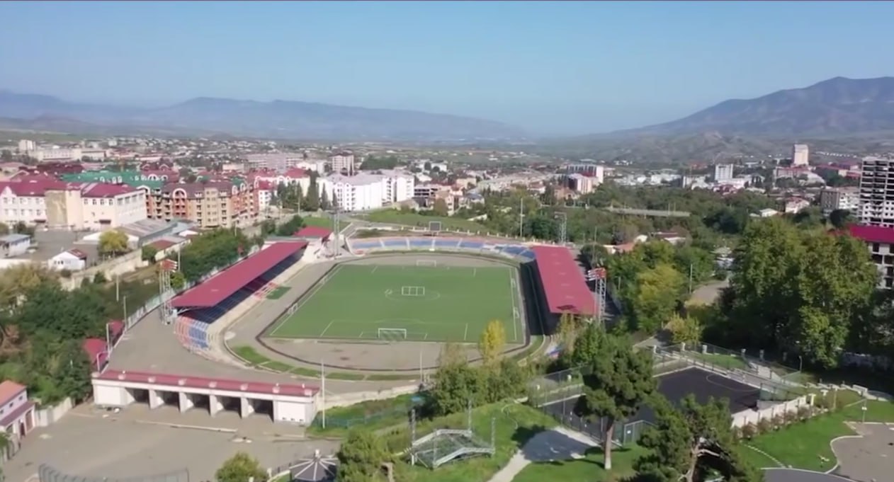 Xankəndi stadionundan Ermənistanın izləri SİLİNİR - ANBAAN VİDEO 