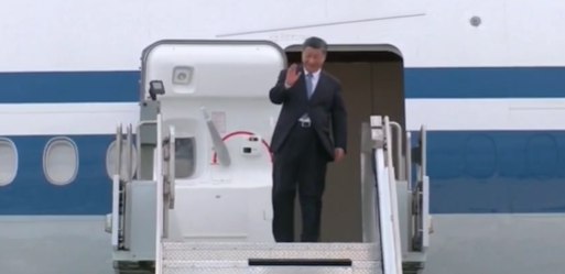 Çin lideri ABŞ-a getdi, Baydenlə görüşəcək - VİDEO