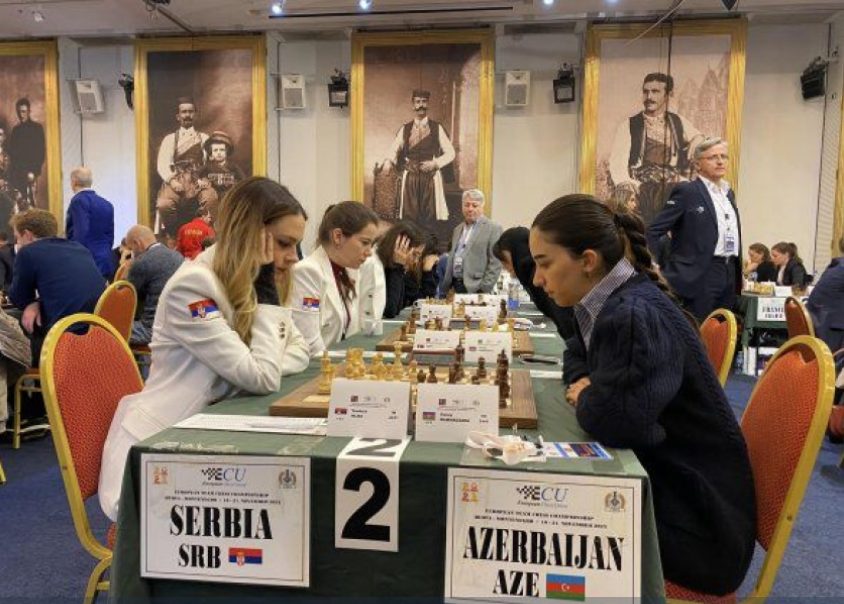 Qadın şahmatçılarımız Avropa çempionatında gümüş medal qazandı - İLK DƏFƏ