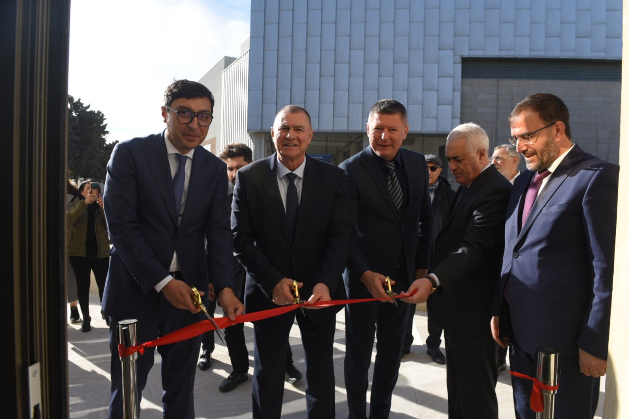 Bakıda Atletika federasiyasının yeni ofisi və məşq bazası açılıb - FOTO