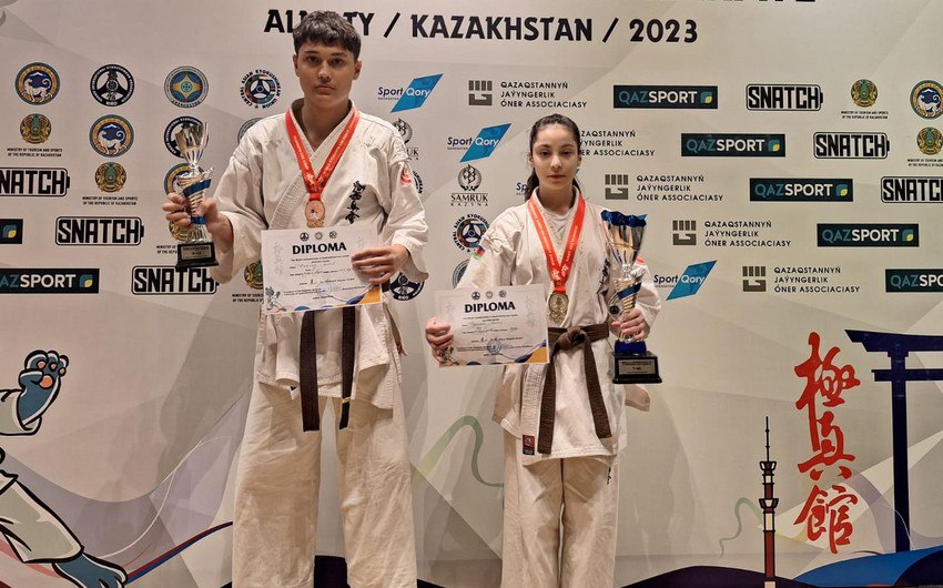 Azərbaycanlı karateçi Almatıda dünya çempionu oldu