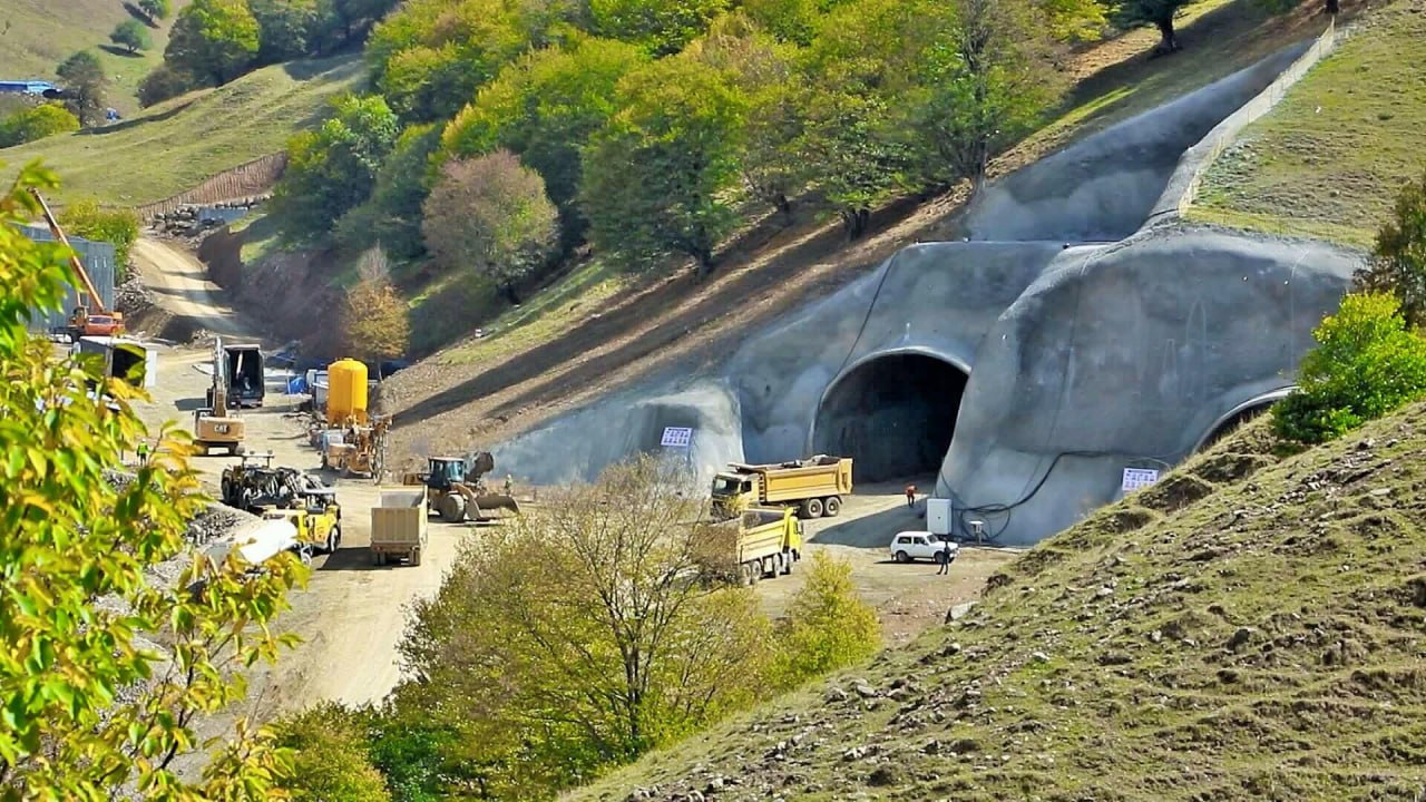 Murovdağ tunelində 14 km qazma işləri artıq tamamlanıb - DETALLAR - FOTO/VİDEO