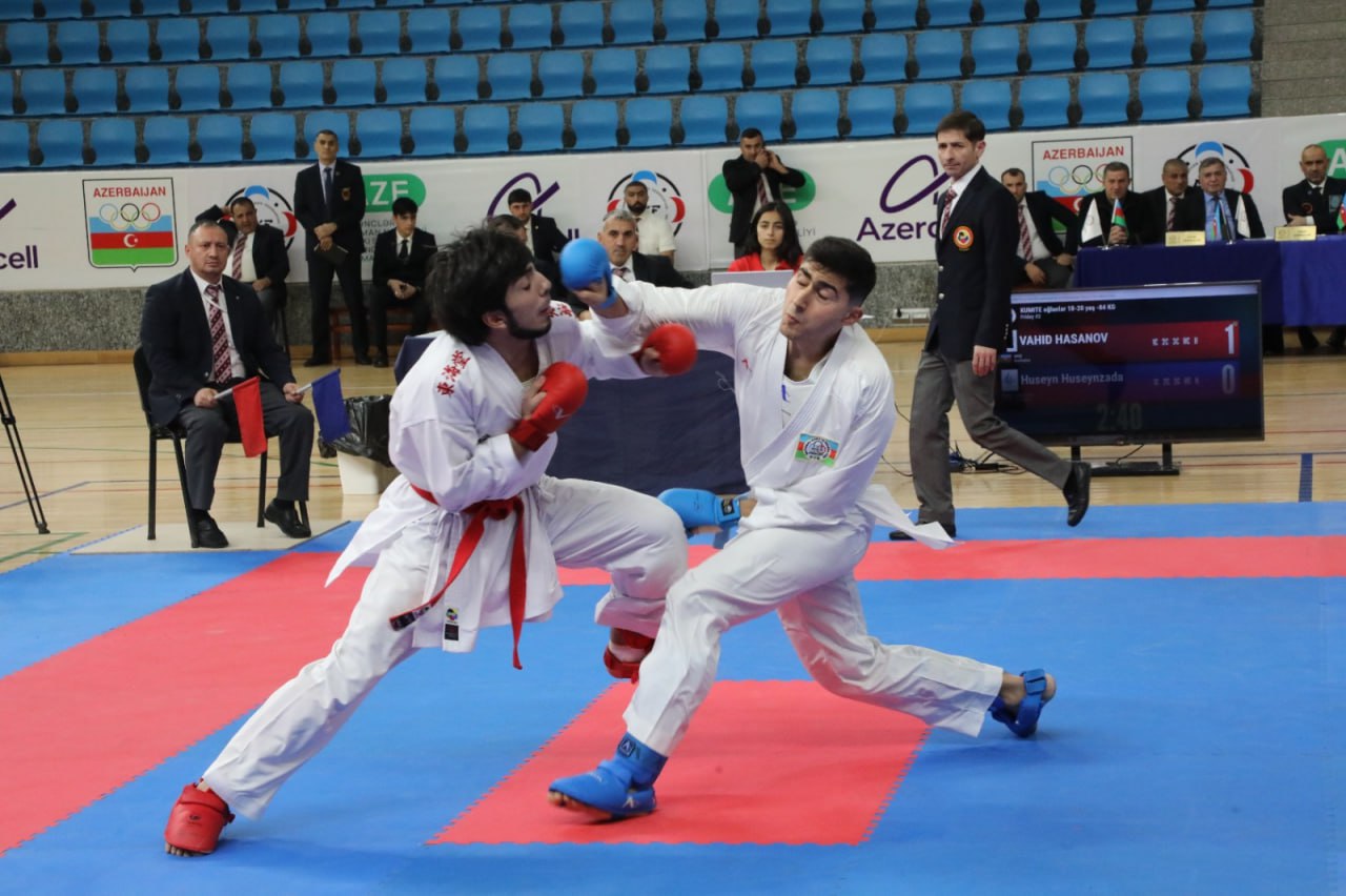 Karate üzrə Azərbaycan çempionatına start verilib - FOTO