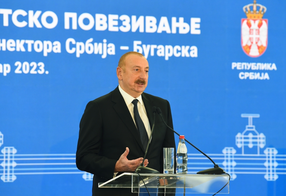 Prezident Serbiya-Bolqarıstan Qaz İnterkonnektorunun açılış mərasimində - FOTO/VİDEO