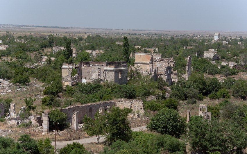 Ağdam Zəfər Muzeyində dağıdılmış binaların daşlarından istifadə olunacaq