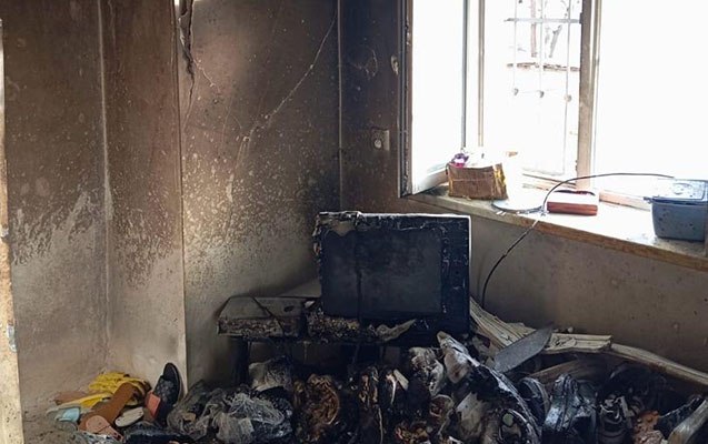 Daşkəsəndə yaşayış binasında partlayış oldu - FOTO/VİDEO