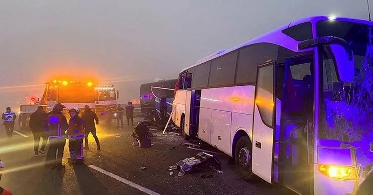 Türkiyədə DƏHŞƏTLİ yol qəzası: 11 ölü, 57 yaralı - FOTO/VİDEO