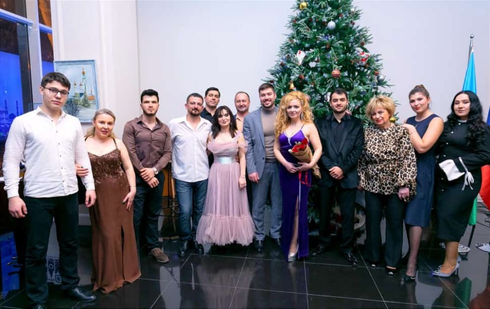 Bakıdakı Rus Evində Köhnə Yeni il münasibətilə konsert keçirildi - FOTO