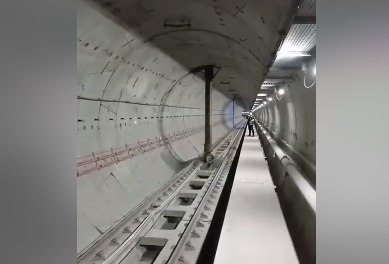 Mecidiyeköy-İstanbul Hava Limanı metro xəttində QƏZA - VİDEO