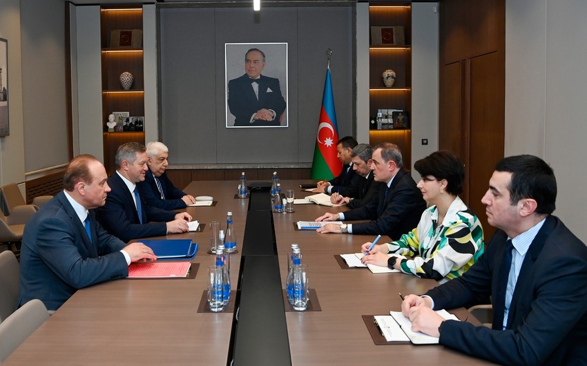 Ceyhun Bayramov MDB PA Şurasının Baş katibi ilə seçkilərə hazırlıq işlərini müzakirə edib - FOTO