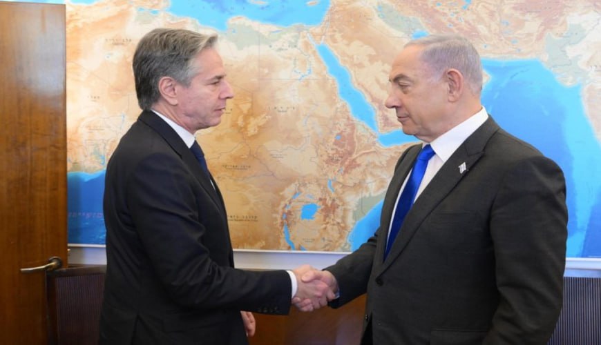 Blinken Yerusəlimdə Netanyahu ilə GÖRÜŞDÜ