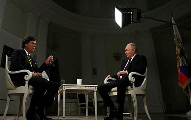 Putinin ABŞ jurnalistinə müsahibəsini 200 milyon insan izlədi - VİDEO