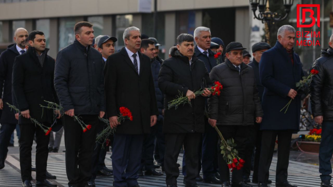 “Ana harayı” abidəsini ziyarət etmək üçün AXIN başlayıb - FOTO