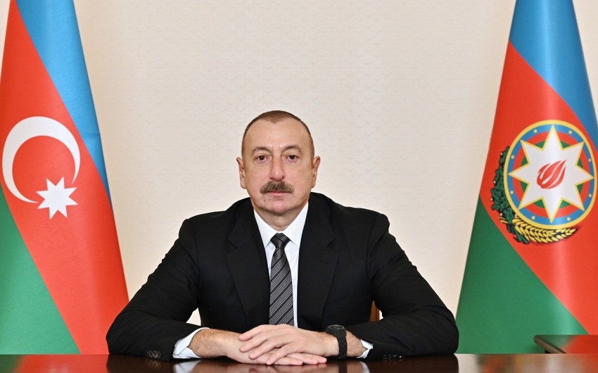 İlham Əliyev XII Azərbaycan-Rusiya Regionlararası Forumunun iştirakçılarına müraciət edib